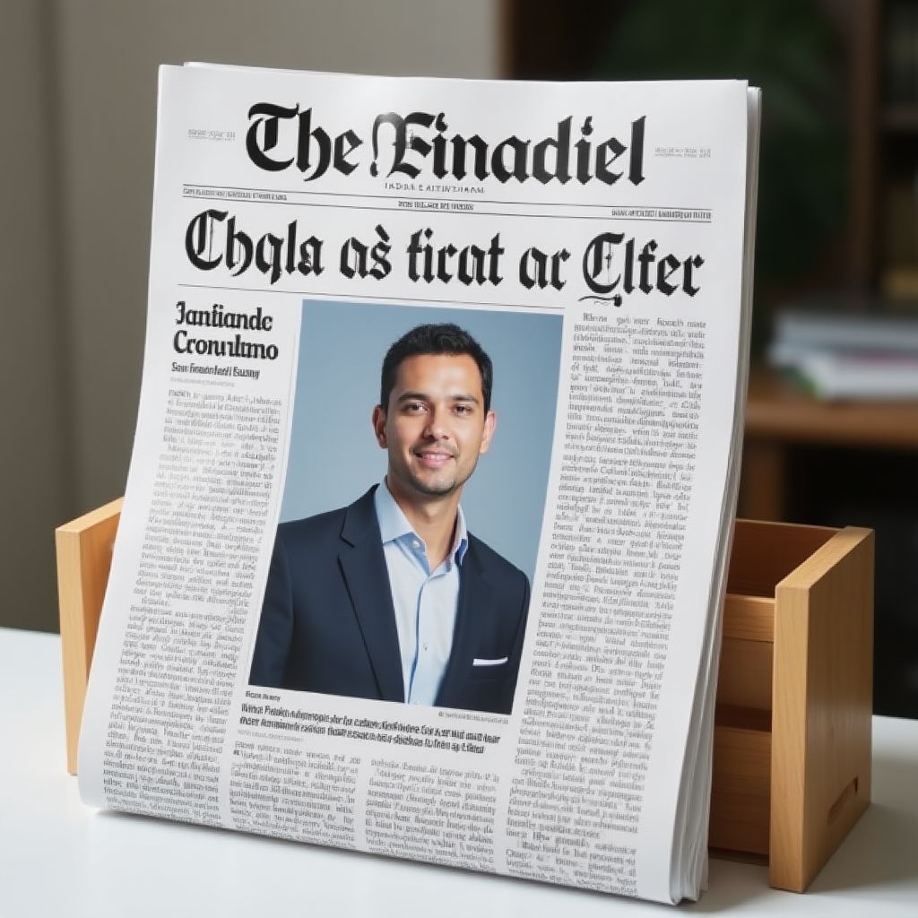 Artículo sobre nuestra empresa en un diario financiero